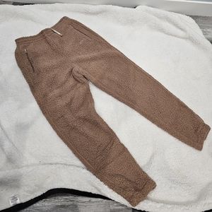 Skims Teddy bottom-joggers, color Tiger's eye